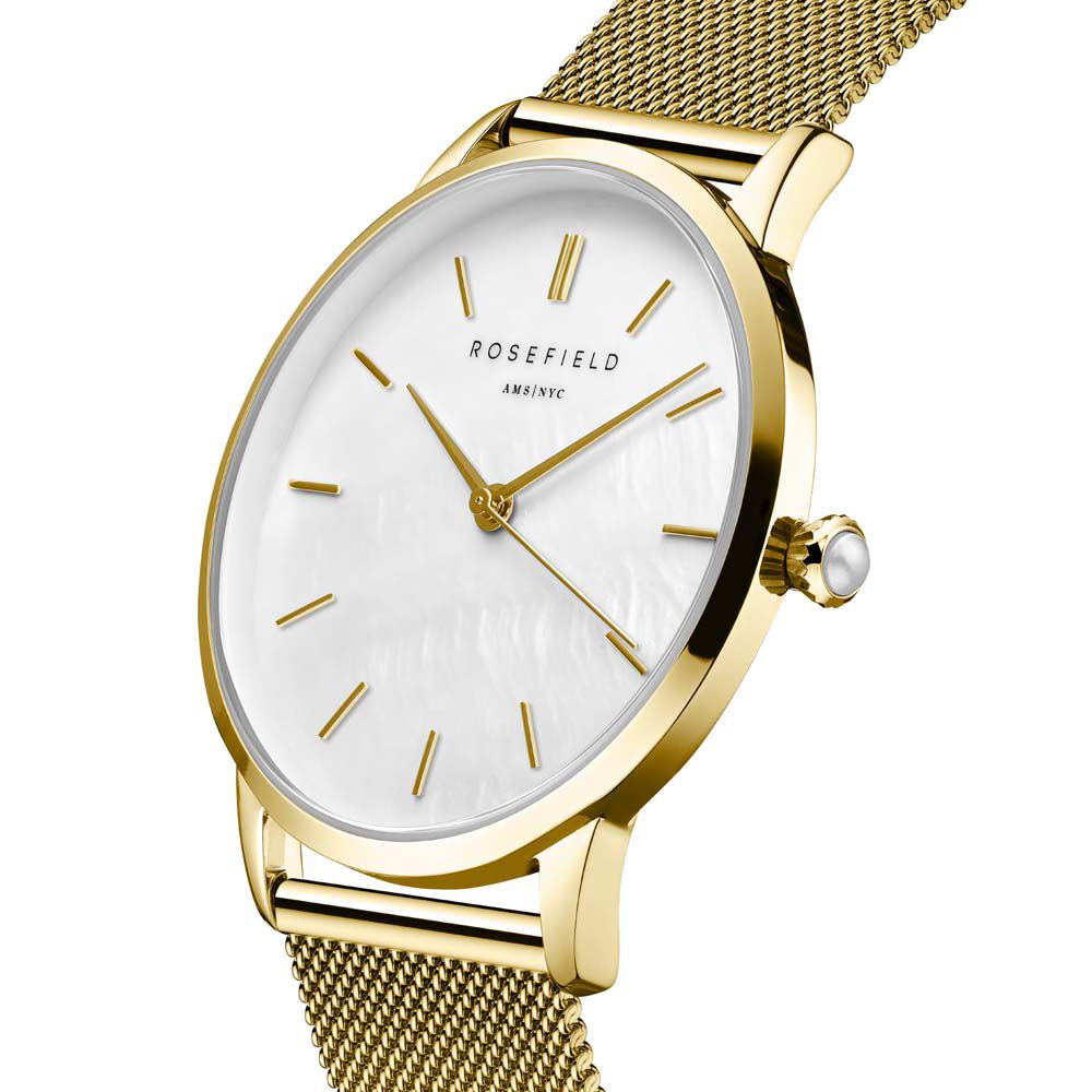 Montre Rosefield Pearl Edit Blanc - Montres étanches Femme | Marc Orian