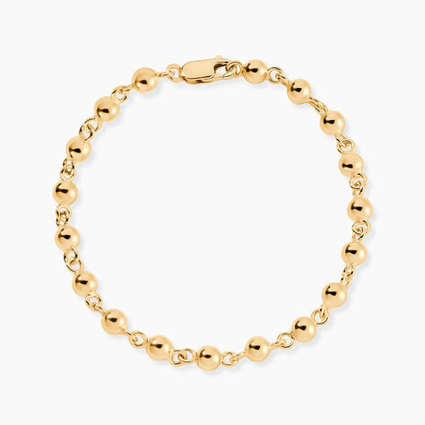 Bracelet Diona Maille Boule Or Jaune - Bracelets mailles Femme | Marc Orian