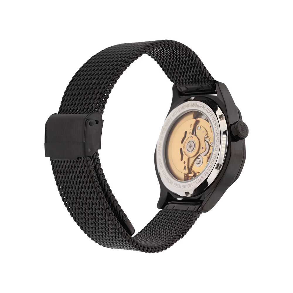 Montre Montignac Geometric Automatique Doré - Montres automatiques Homme | Marc Orian