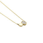 Collier Or Jaune Abijah Diamants - Colliers avec pierres Femme | Marc Orian