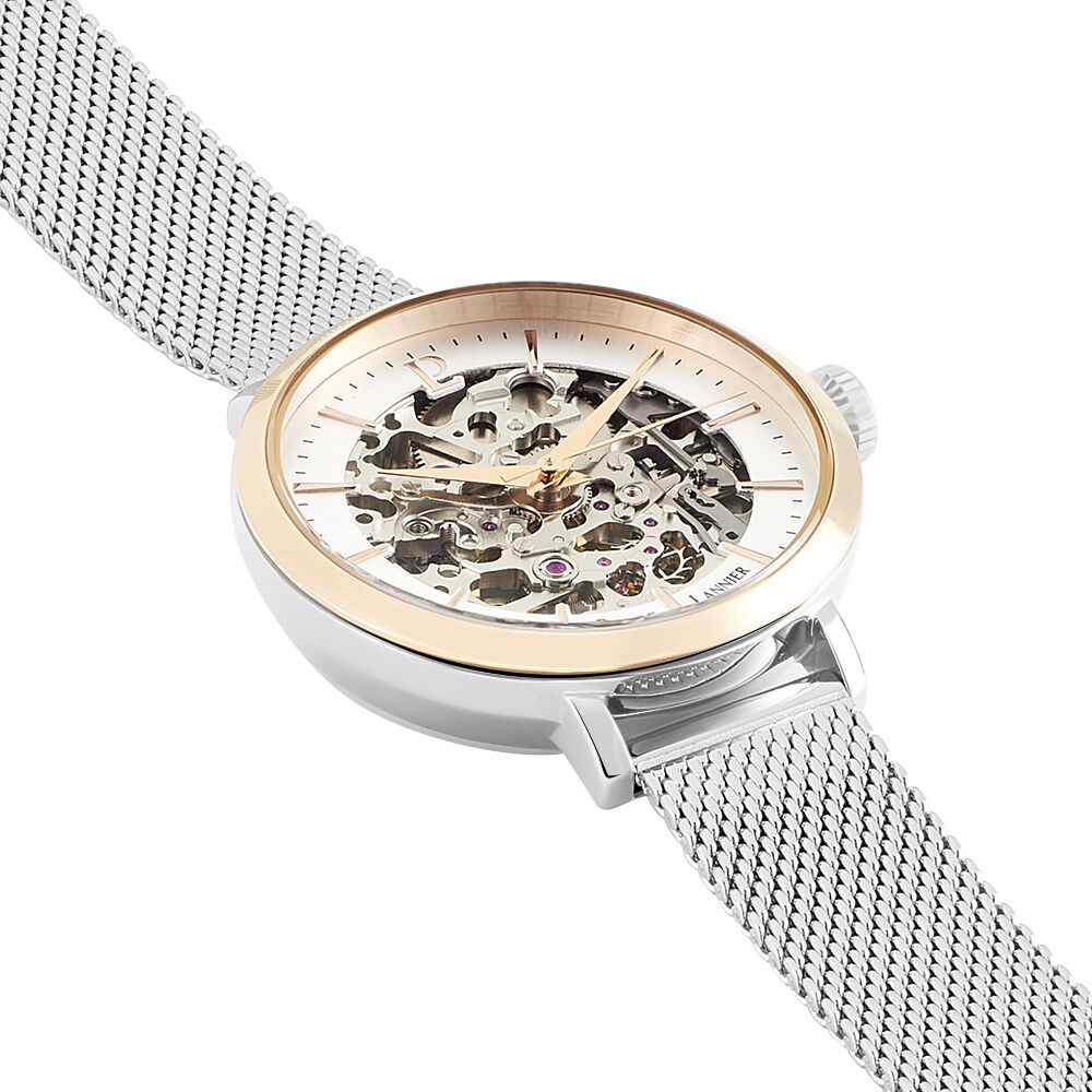 Montre Pierre Lannier Automatic Argent - HIMFB4F0150 • Marc Orian |  Bijouterie en ligne