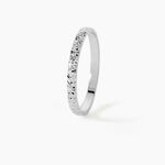Alliance Menussa Diamantee Or Blanc - Alliances duo Unisex | Marc Orian