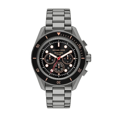 Montre Michael Kors Maritime Noir - Montres étanches Homme | Marc Orian