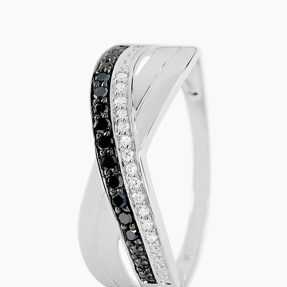 Bague Martika Or Blanc Diamant - Bagues pierres pr&eacute;cieuses Femme | Marc Orian