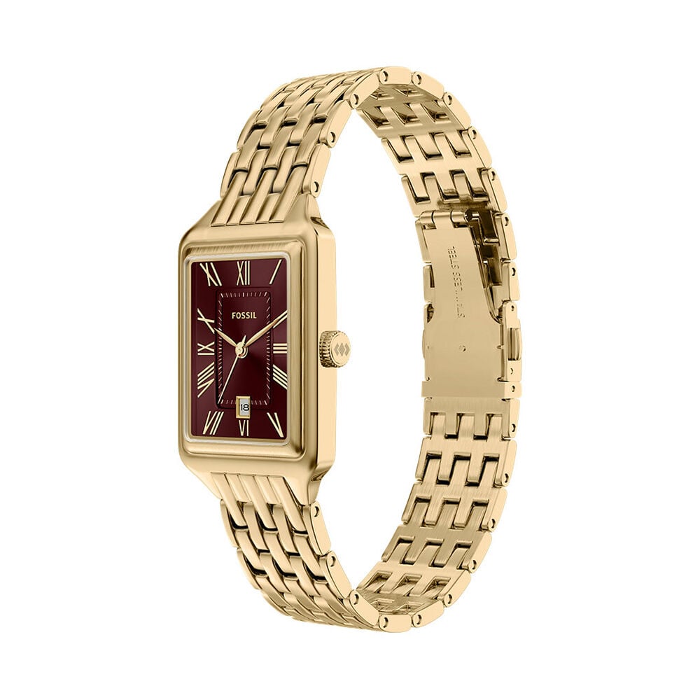 Montre Fossil Raquel Rouge - Montres &eacute;tanches Femme | Marc Orian