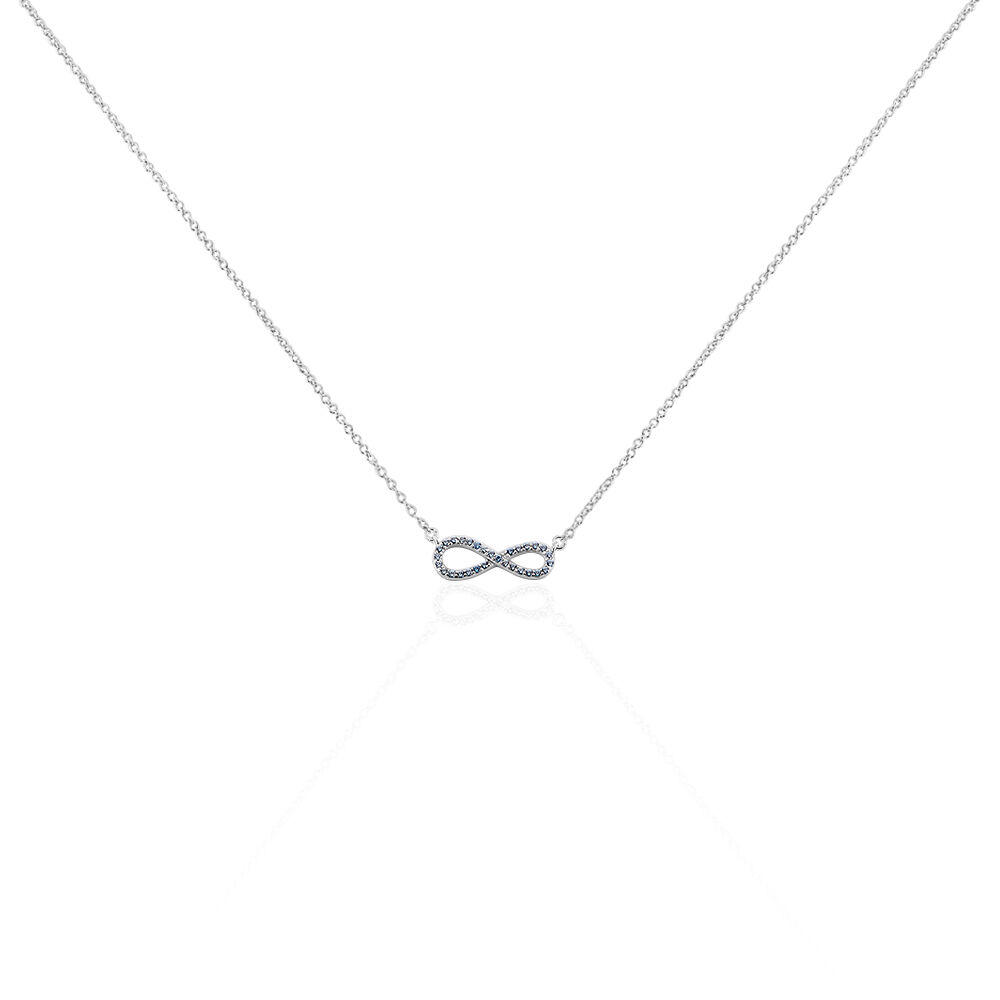 Collier Amita Argent Blanc Oxyde De Zirconium - Colliers avec pierres Femme | Marc Orian