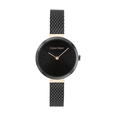 Montre Calvin Klein Minimalistic T Bar Noir - Montres classiques Femme | Marc Orian