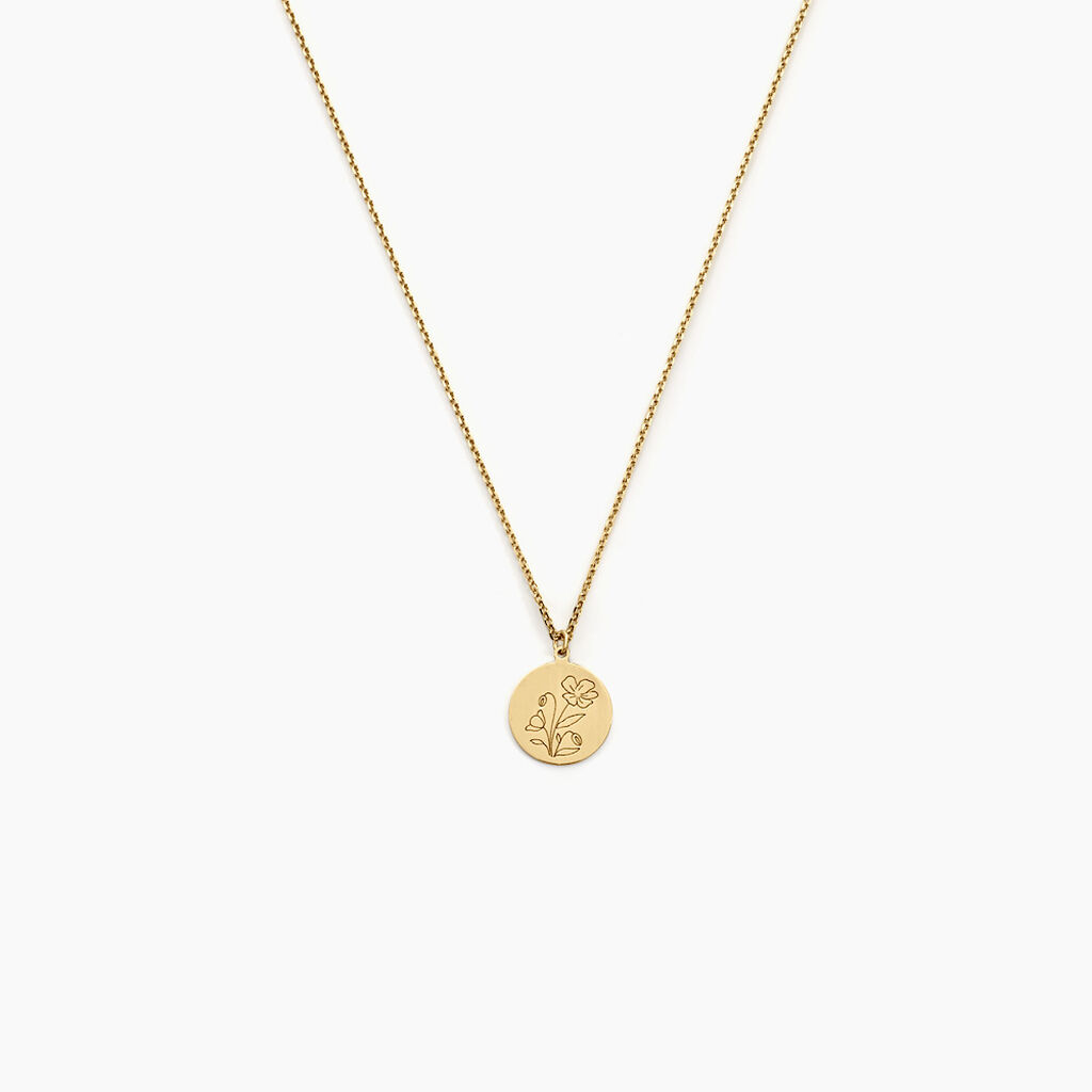 Collier Celestyna Or Jaune - Bijoux personnalis&eacute;s Femme | Marc Orian