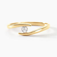 Bague Nolah Or Jaune Diamant