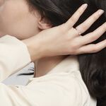 Bague Solitaire Solenia Or Blanc Diamant - Solitaires Femme | Marc Orian