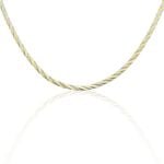 Collier Argent Bicolore Akio - Chaines Femme | Marc Orian
