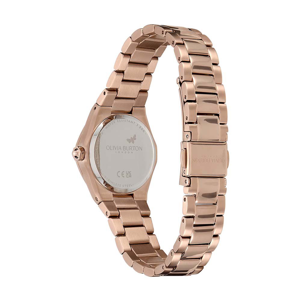 Montre Olivia Burton Mini Hexa Bordeaux - Montres étanches Femme | Marc Orian