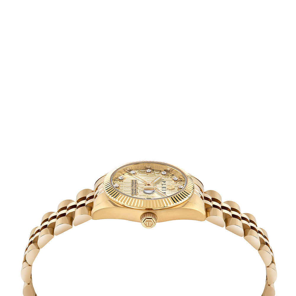 Montre Philipp Plein Date Superlative Doré - Montres étanches Femme | Marc Orian