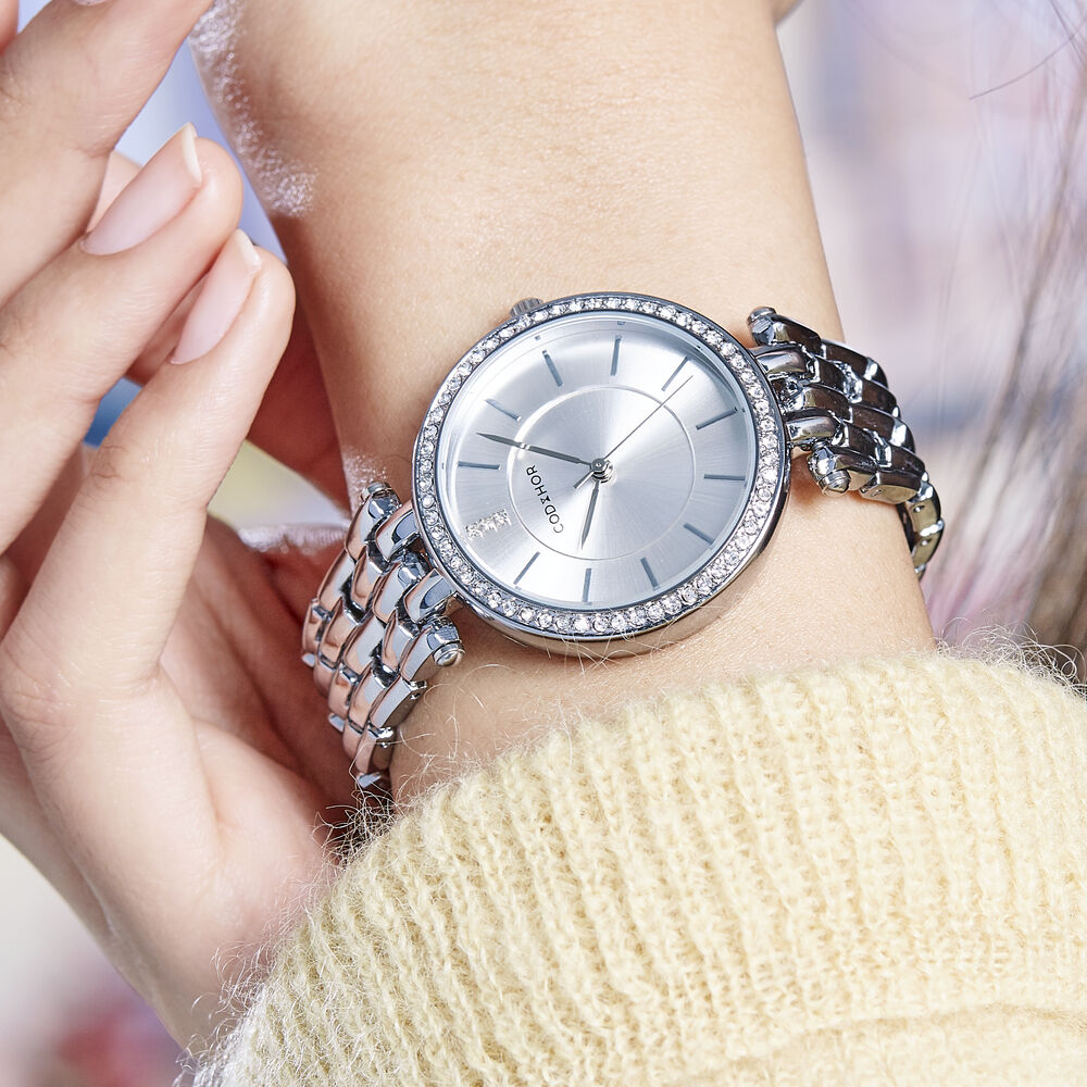 Montre Codhor Celinia Argenté - Montres étanches Femme | Marc Orian