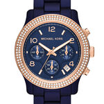 Montre Michael Kors Runway Bleu - Montres &eacute;tanches Femme | Marc Orian