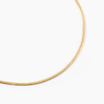 Collier Izel Maille Anglaise Or Jaune - Colliers ete Femme | Marc Orian