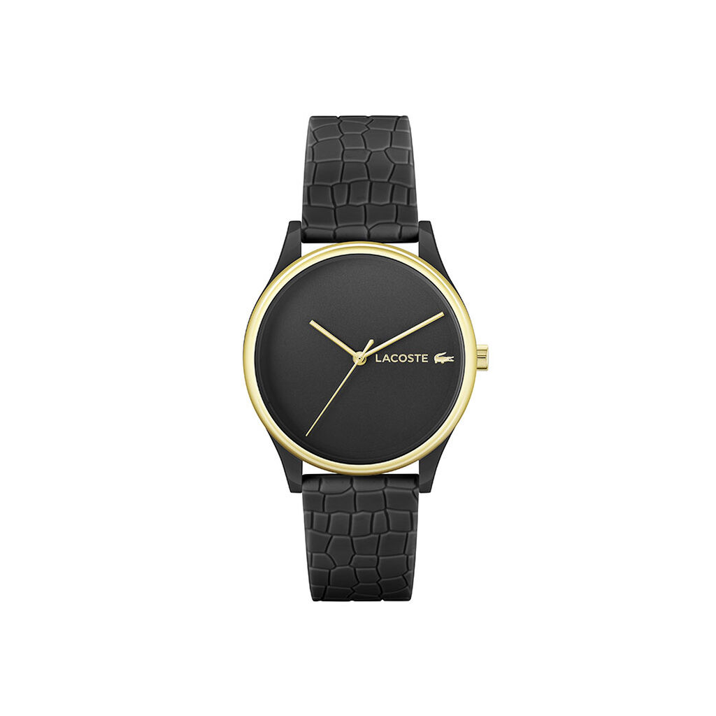 Montre Lacoste Crocodelle Noir - Montres &eacute;tanches Femme | Marc Orian