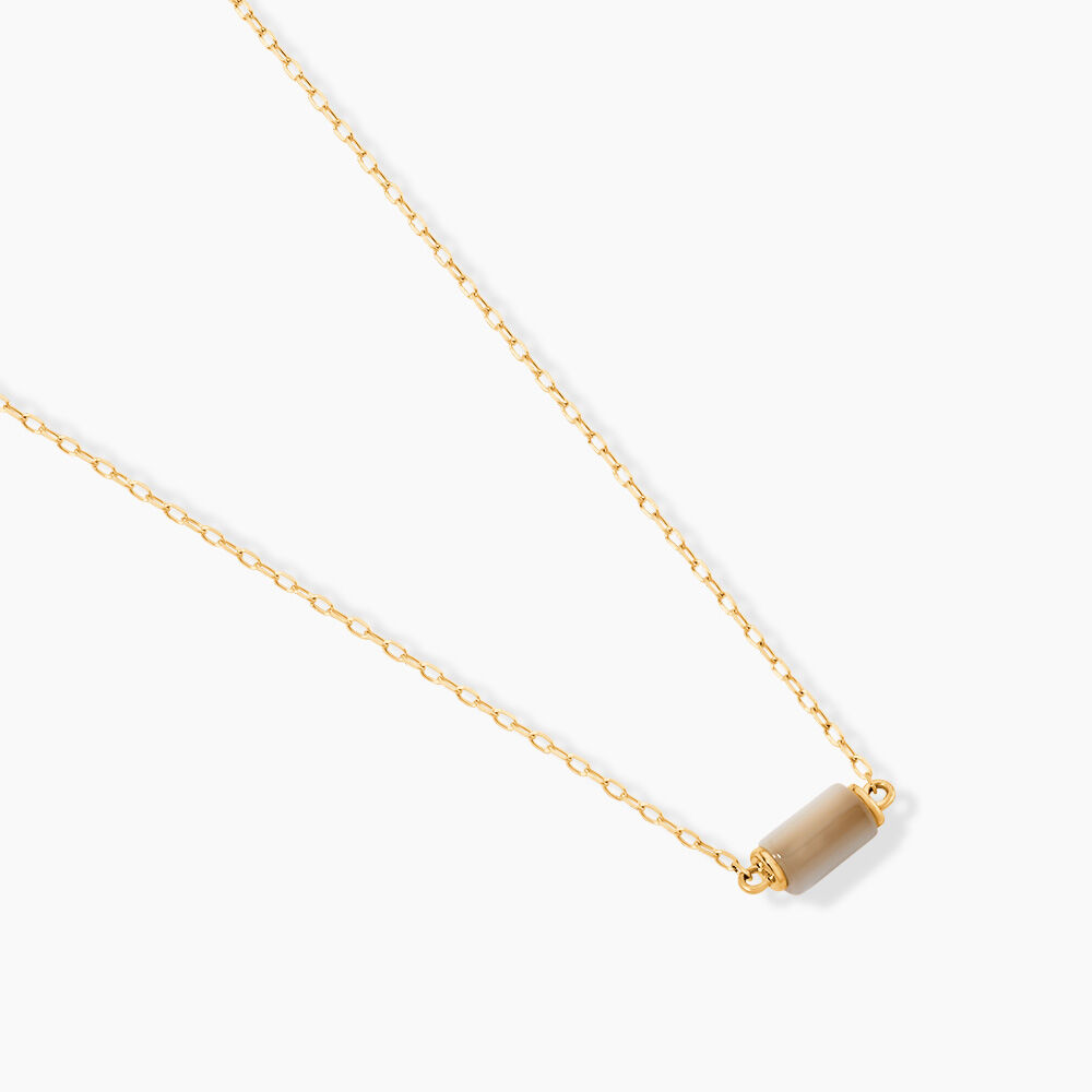 Collier Ean Or Jaune Nacre - Colliers avec pierres Femme | Marc Orian
