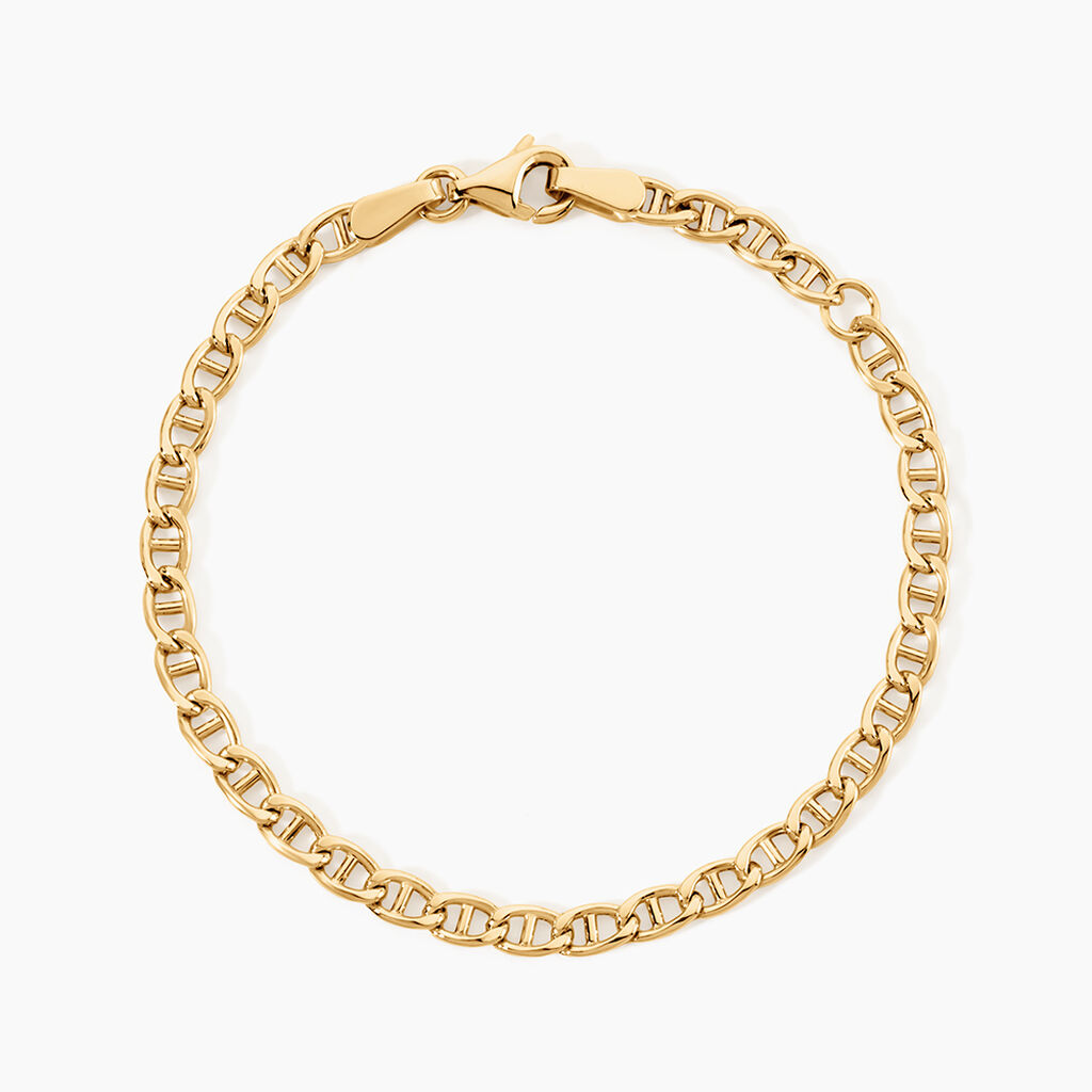 Bracelet Eunice Or Jaune Maille Marine - Bracelets mailles Enfant | Marc Orian