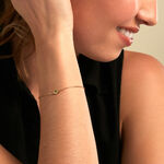Bracelet Poem Argent Jaune P&eacute;ridot - Bracelets fantaisie Femme | Marc Orian