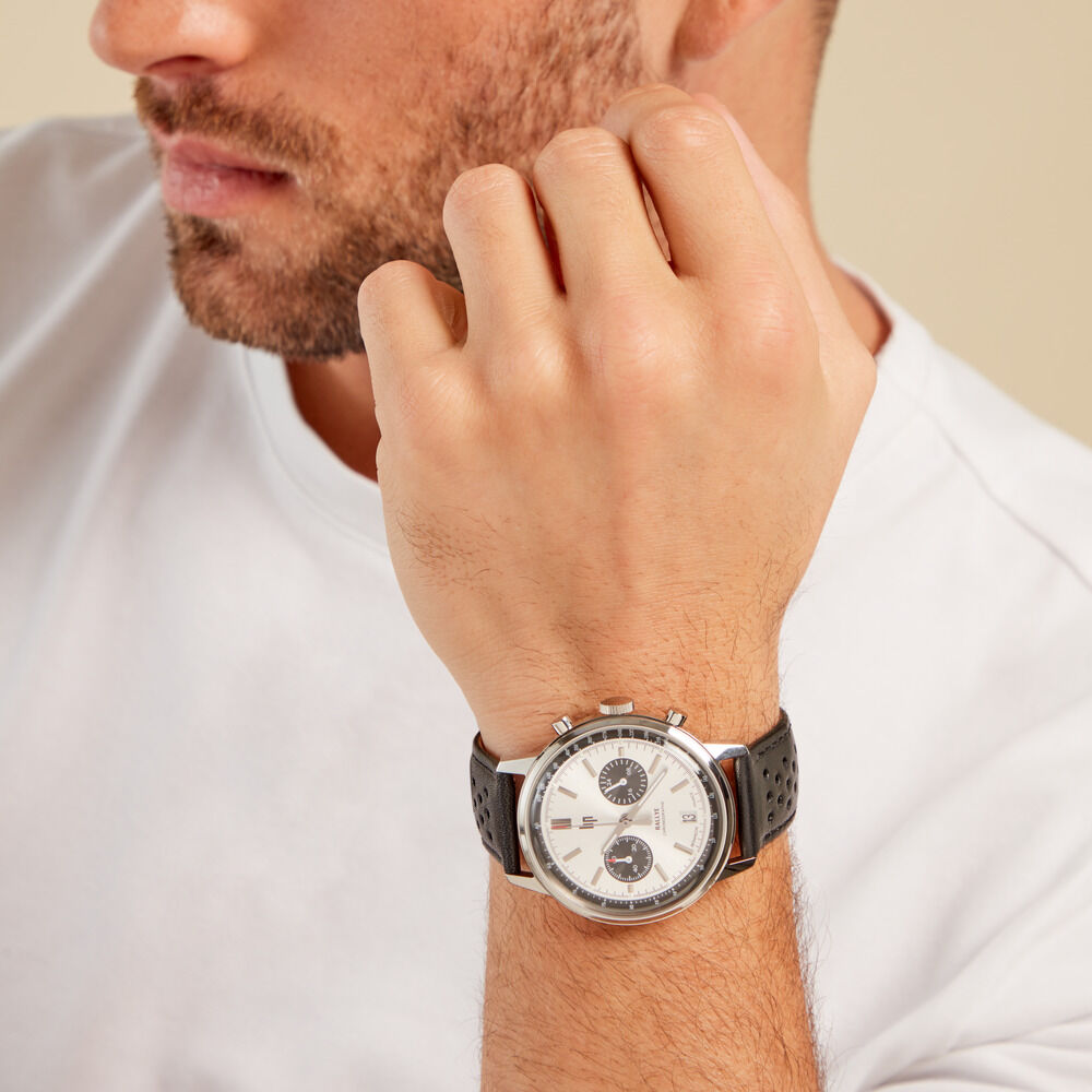 Montre Lip Rallye Panda Argenté - Montres classiques Homme | Marc Orian