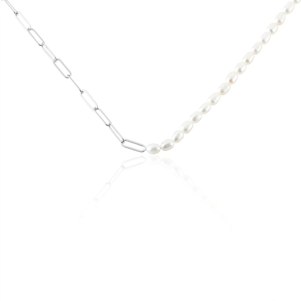 Collier Argent Staines Oxydes De Zirconium - Colliers avec pierres Femme | Marc Orian