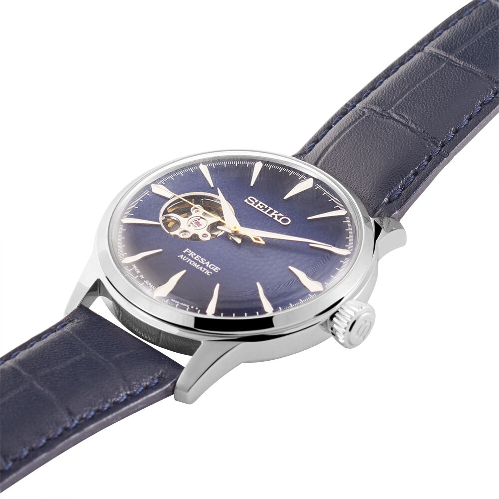 Montre Seiko Presage Bleu - Montres automatiques Homme | Marc Orian