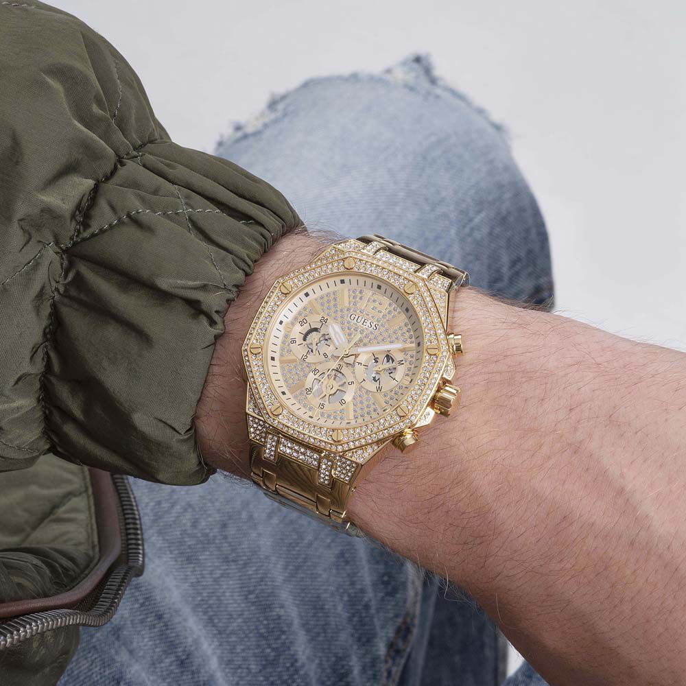 Montre Guess Momentum Doré - Montres étanches Homme | Marc Orian