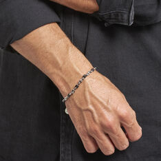 Bracelet Ludwig Acier Bicolore - Bracelets chaînes Homme | Marc Orian