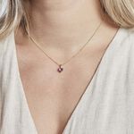 Pendentif Miyah Or Jaune Amethyste - Pendentifs Femme | Marc Orian
