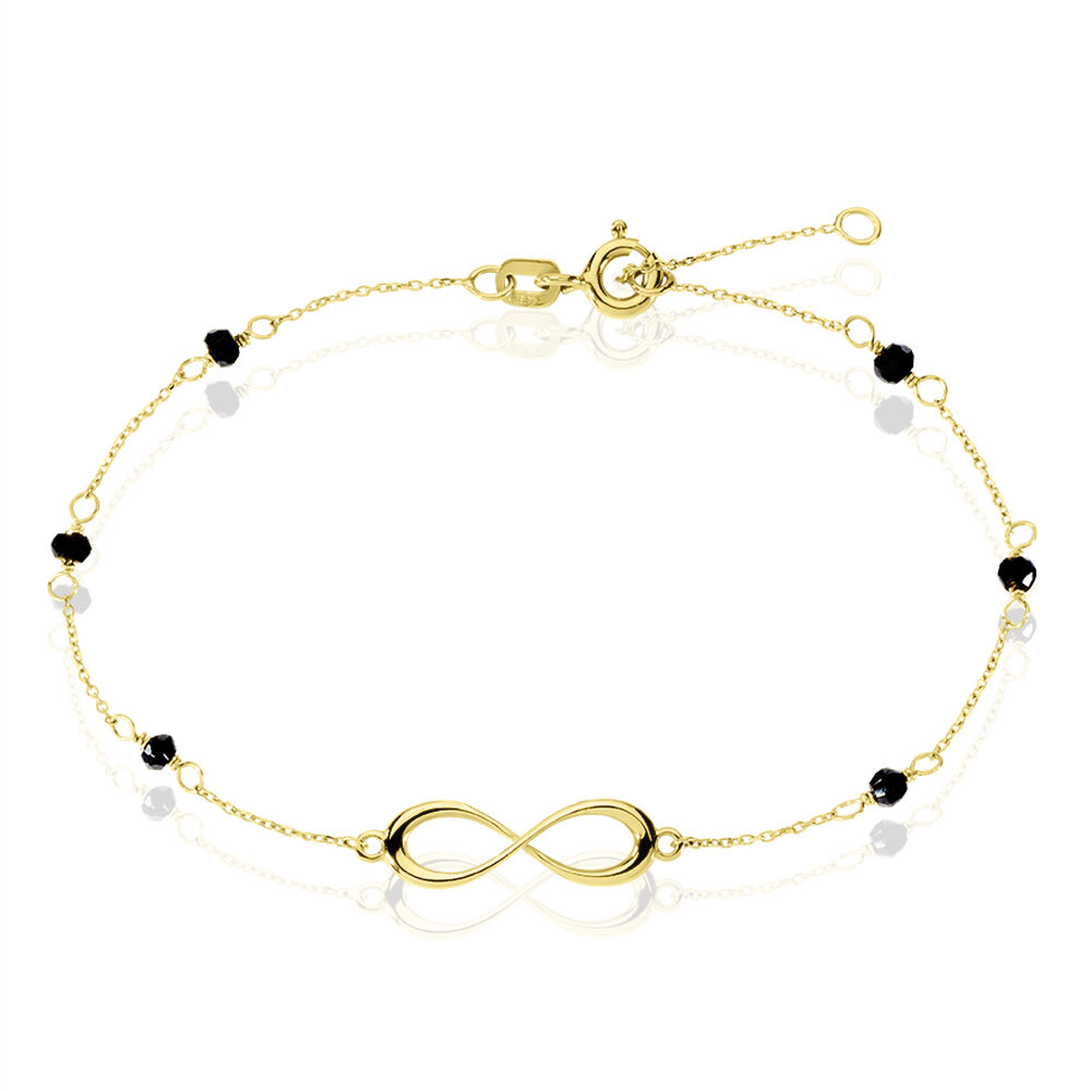 Bracelet Spya Infini Or Jaune Spinelle - Bracelets cha&icirc;nes Femme | Marc Orian