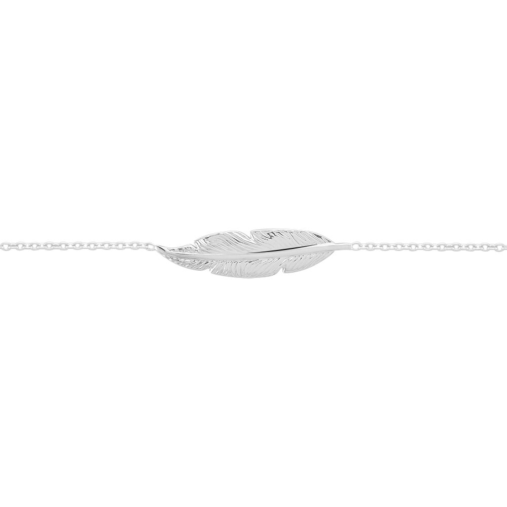 Bracelet Violka Argent Blanc - Bracelets chaînes Femme | Marc Orian