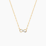 Collier Or Jaune Abegail Diamants - Colliers avec pierres Femme | Marc Orian