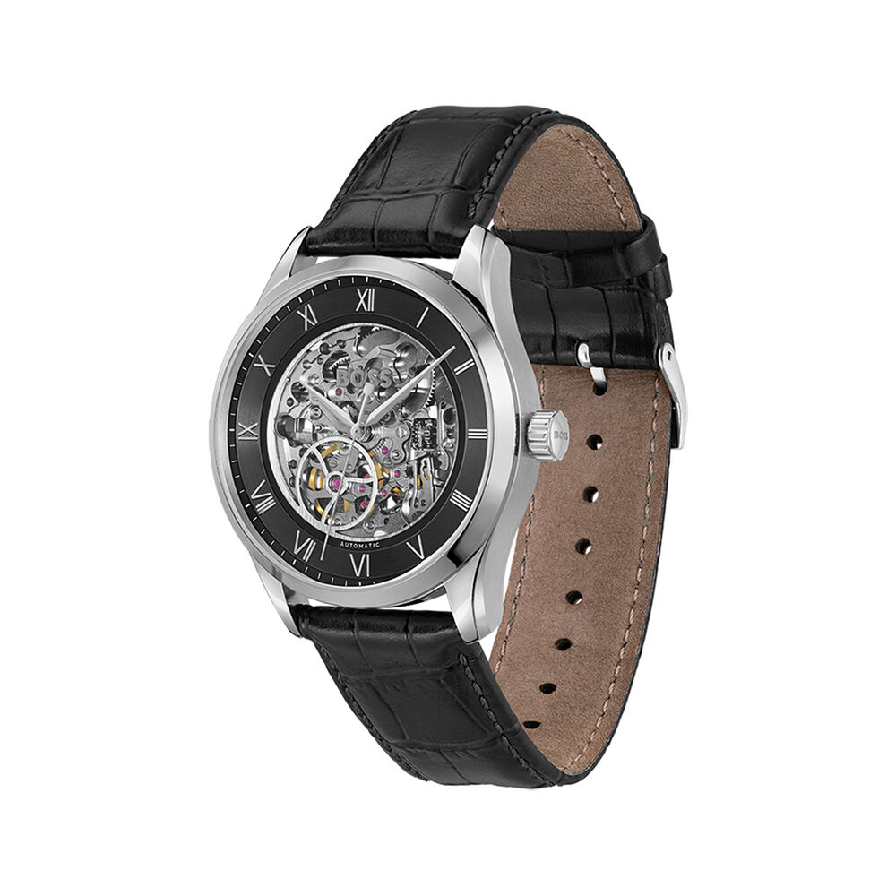 Montre Boss Principle Skeleton Noir - Montres automatiques Homme | Marc Orian