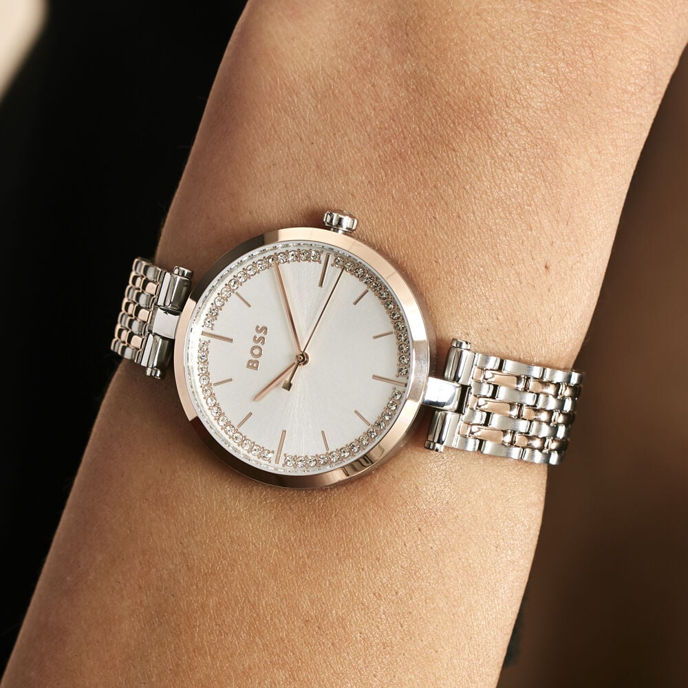 Montre Boss Essena Blanc - Montres classiques Femme | Marc Orian
