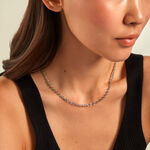 Collier Mia Acier Blanc - Sautoirs Femme | Marc Orian