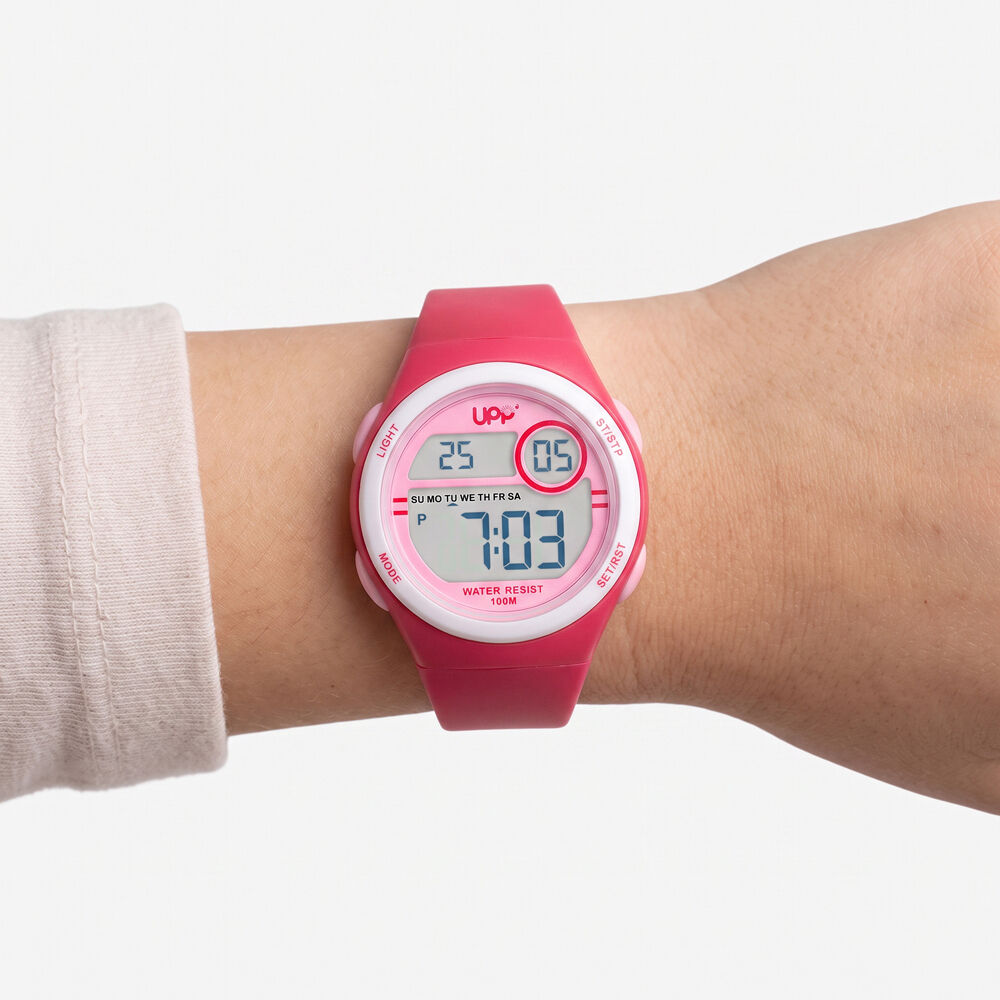 Montre Upp Digi Loop Rose - Montres &eacute;tanches Enfant | Marc Orian