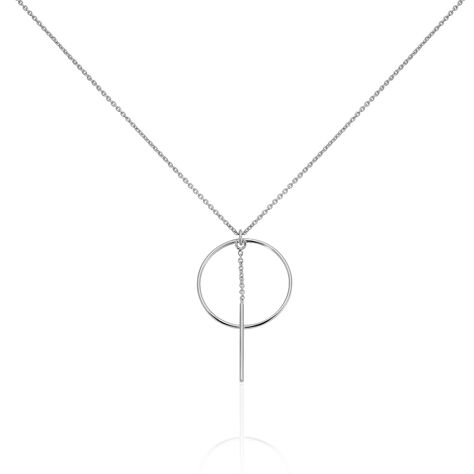Collier Enissa Argent Blanc - Colliers Femme | Marc Orian