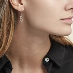 Boucles D'oreilles Pendantes Argent Blanc - Pendantes Femme | Marc Orian