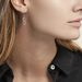 Boucles D'oreilles Pendantes Argent Blanc - Pendantes Femme | Marc Orian