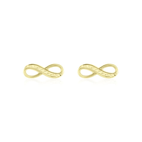 Boucles D'oreilles Puces Ferrera Or Jaune - Puces Femme | Marc Orian