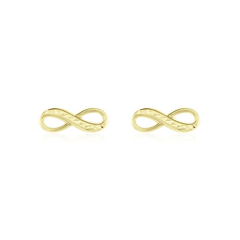 Boucles D'oreilles Puces Ferrera Or Jaune - Clous d'oreilles Femme | Marc Orian