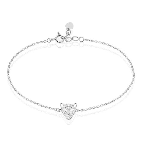 Bracelet Aurian Argent Blanc - Bracelets chaînes Femme | Marc Orian