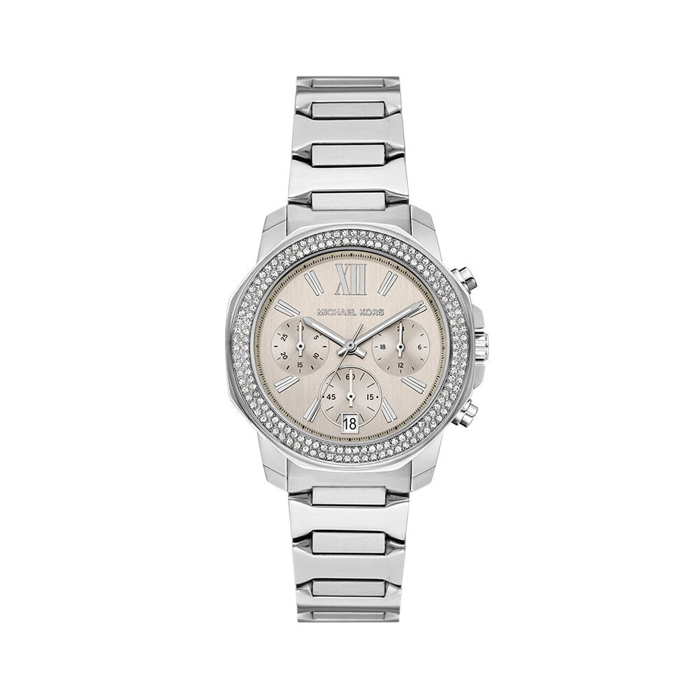 Montre Michael Kors Prescott Argent&eacute; - Montres &eacute;tanches Femme | Marc Orian
