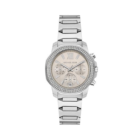 Montre Michael Kors Prescott Argent&eacute; - Montres &eacute;tanches Femme | Marc Orian