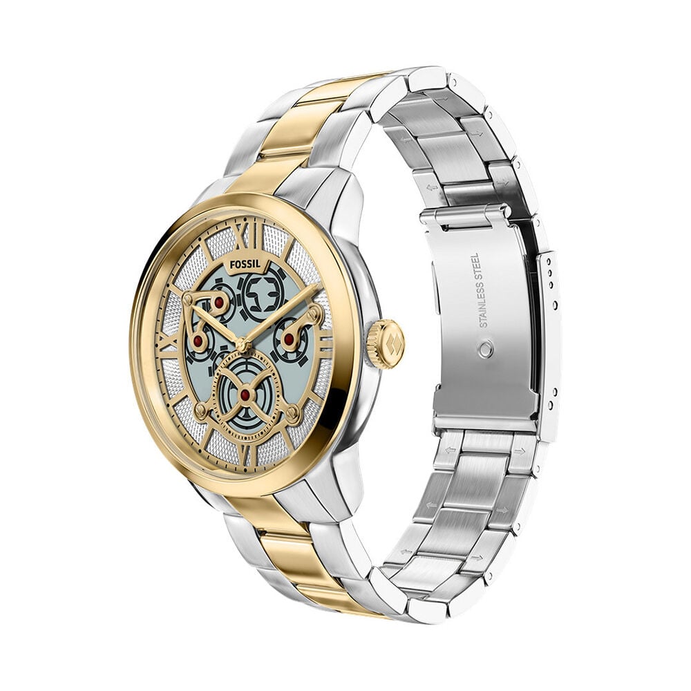 Montre Fossil Bic Tic Tourbillon Argent&eacute; - Montres &eacute;tanches Homme | Marc Orian