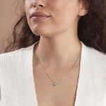Collier Cate Argent Blanc Oxyde De Zirconium - Colliers solitaires Femme | Marc Orian