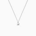 Collier Zac Argent Blanc - Colliers fantaisie Homme | Marc Orian