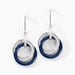 Boucles D'oreilles Pendantes Grizzel Argent Blanc Céramique Oxyde - Pendantes Femme | Marc Orian