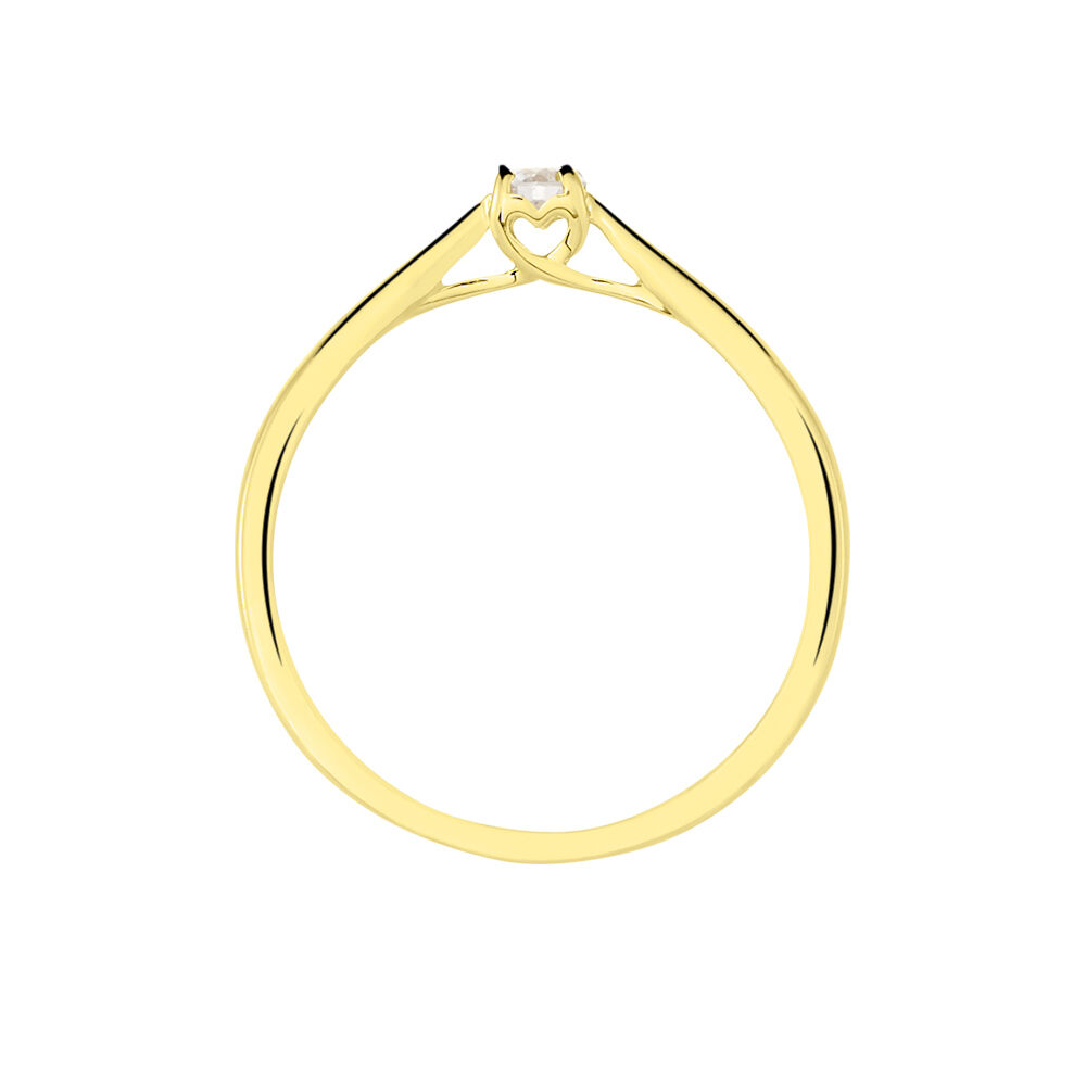Bague Solitaire Vicoeuria Or Jaune Diamant - Solitaires Femme | Marc Orian